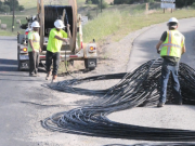 Masitepe Okwaniritsidwa pa Kuika ndi Kukhazikitsa Kable ya Kuikidwa Kwachindunji kwa Fiber Optic Cable Yoikira
